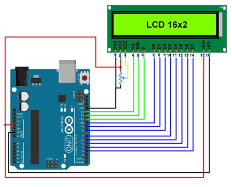 hook up lcd to arduino